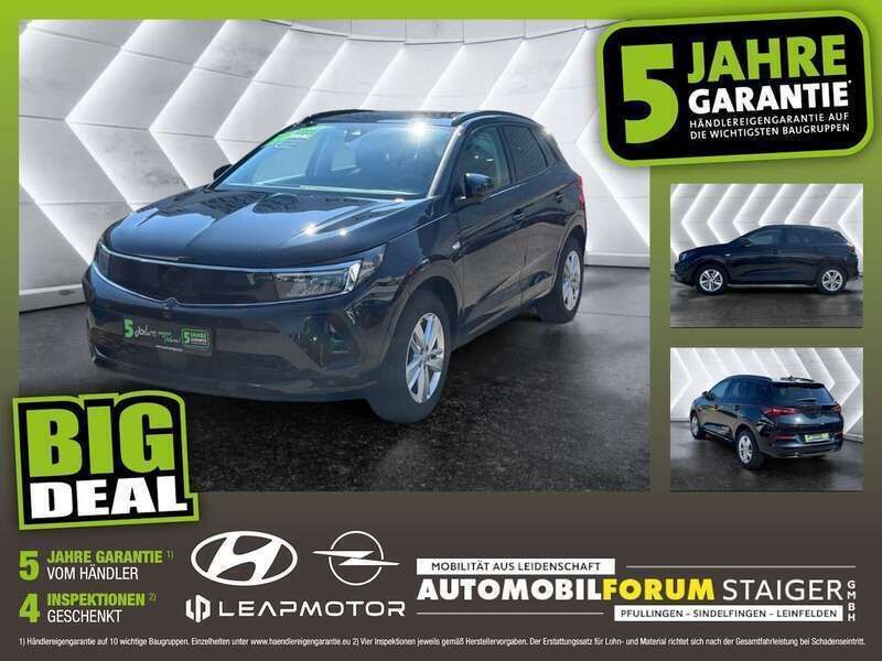 Diamant schwarz/karbon schwarz Gebraucht 2022 Opel Grandland X GS Line SUV | 22.290 € (Fairer Preis) - Bild 1/4