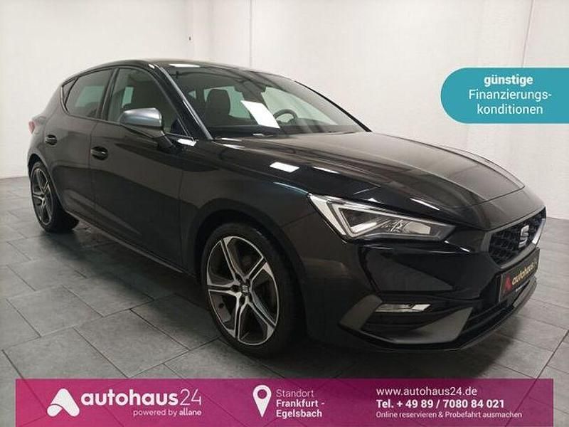 Schwarz Gebraucht 2022 Seat Leon FR Limousine | 21.970 € (Guter Preis) - Bild 1/4