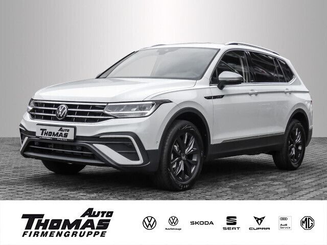 Pure white Gebraucht 2022 VW Tiguan Allspace Move SUV | 38.980 € (Teuer) - Bild 1/3