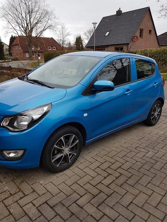 Gebraucht Opel Karl Exklusiv 75 PS (55 kW) 2015 Blau Kleinwagen
