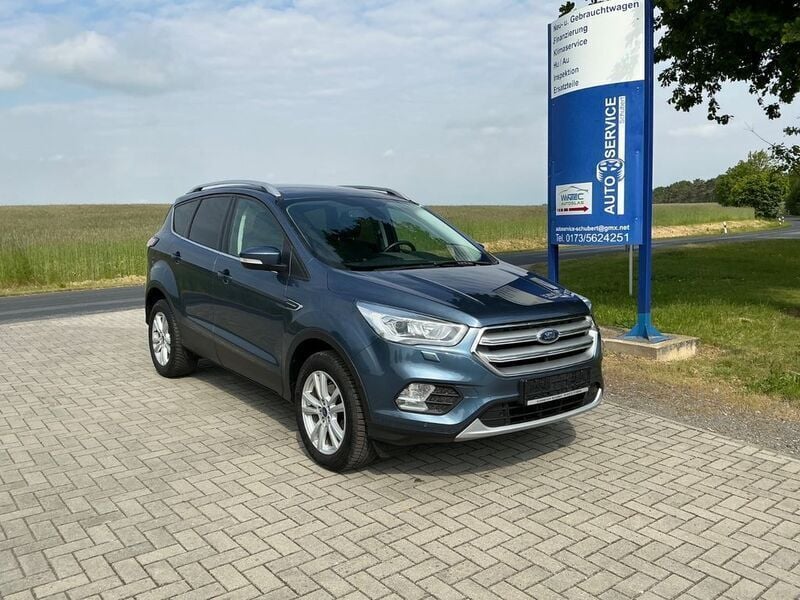 Blau Gebraucht 2020 Ford Kuga Cool & Connect SUV | 16.980 € (Superpreis) - Bild 1/4