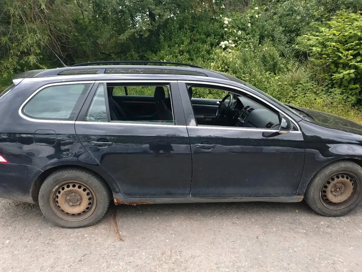 Gebraucht VW Golf V 105 PS (77 kW) 2007 Schwarz Kombi