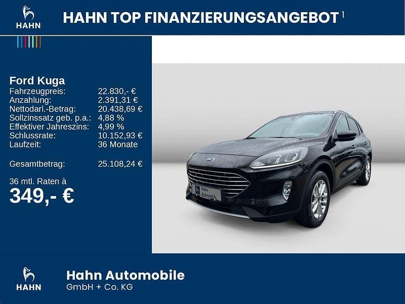 Gebraucht Ford Kuga Titanium 150 PS (110 kW) 2022 Schwarz SUV
