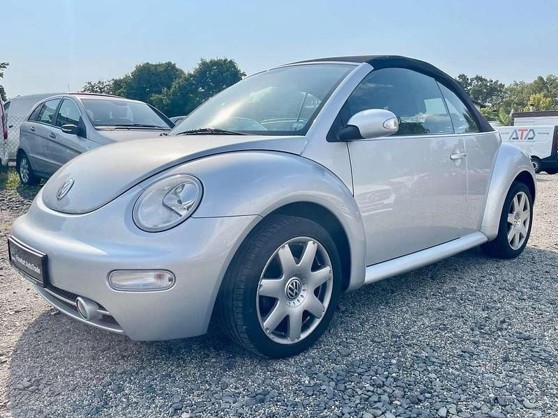 Reflexsilber metallic Gebraucht 2005 VW Beetle Highline Cabrio | 3.900 € (Guter Preis) - Bild 1/4