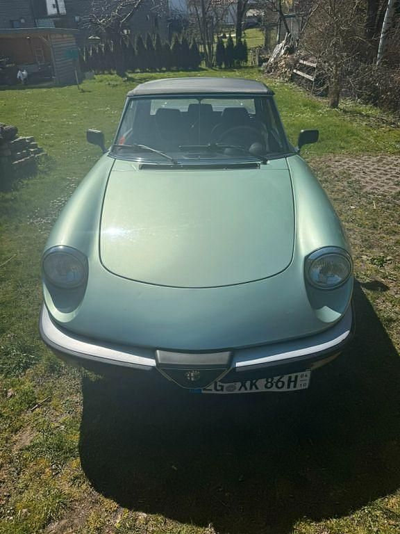 Gebraucht Alfa Romeo Spider 126 PS (92 kW) 1986 Grün Cabrio