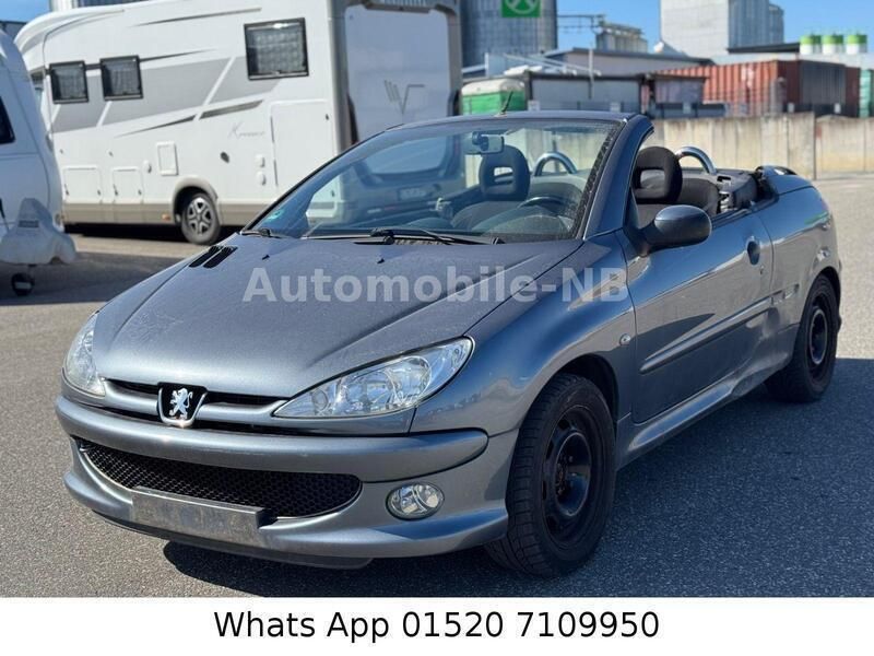 Grau Gebraucht 2006 Peugeot 206 CC Filou Cabrio | 750 € (Superpreis) - Bild 1/4