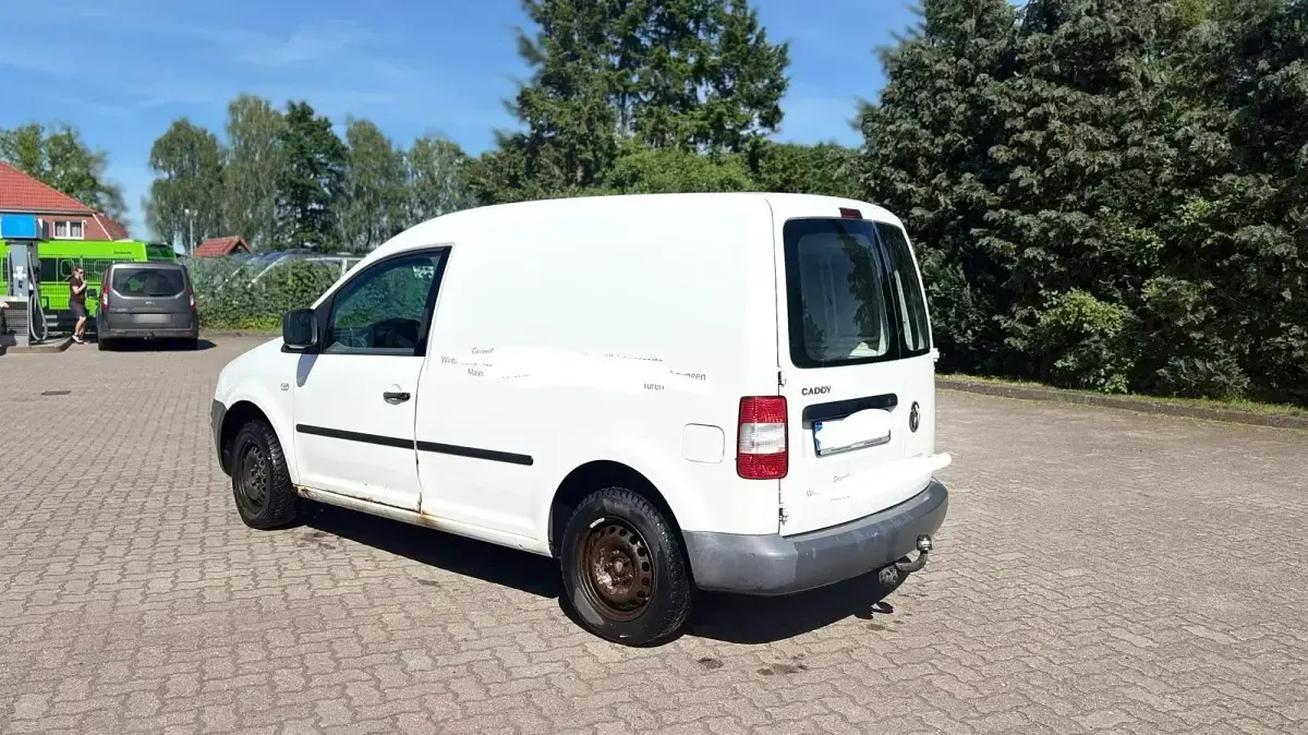 Gebraucht VW Caddy 69 PS (50 kW) 2007 Weiß Van / Kleinbus
