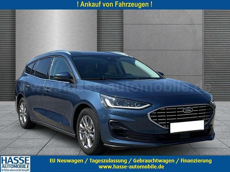 Chrome blue Gebraucht 2024 Ford Focus Titanium X Kombi | 23.490 € (Guter Preis) - Bild 1/4