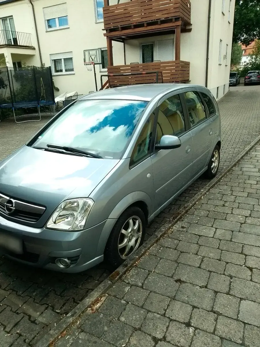 Gebraucht Opel Meriva 101 PS (74 kW) 2007 Silber Van / Kleinbus