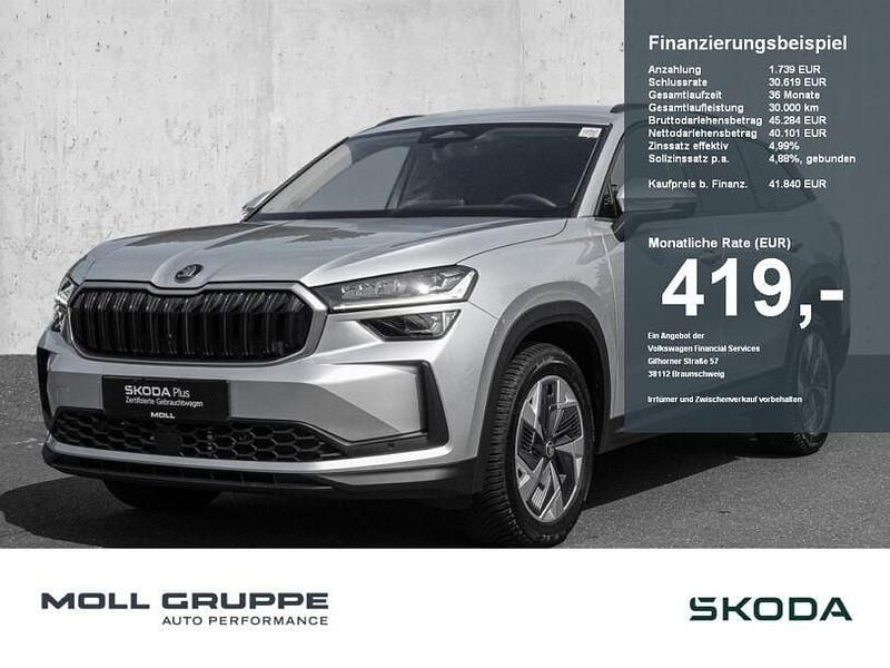 Brillantsilber metallic Gebraucht 2024 Skoda Kodiaq Selection SUV | 41.840 € (Guter Preis) - Bild 1/4