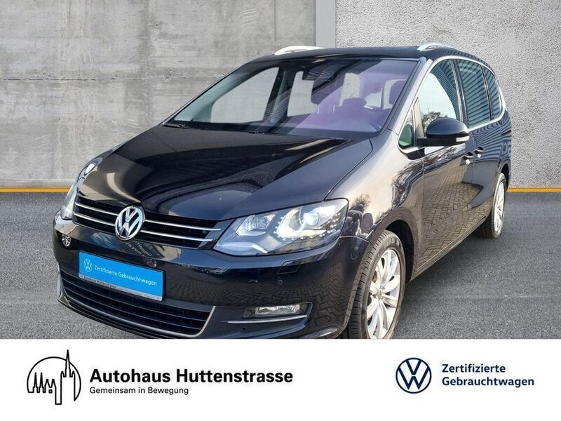 Schwarz Gebraucht 2011 VW Sharan Highline Van / Kleinbus | 17.820 € (Teuer) - Bild 1/4