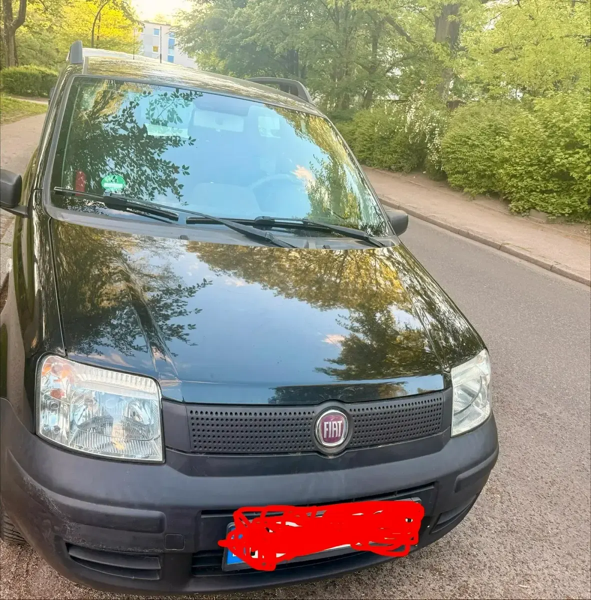 Gebraucht Fiat Panda 70 PS (51 kW) 2009 Schwarz Kleinwagen