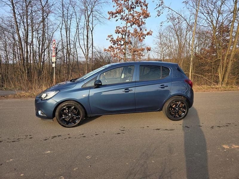Gebraucht Opel Corsa Color Edition 101 PS (74 kW) 2017 Blau Kleinwagen