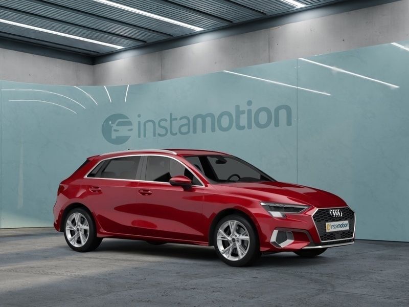Rot Gebraucht 2022 Audi A3 Sportback e-tron Limousine | 29.989 € (Teuer) - Bild 1/4