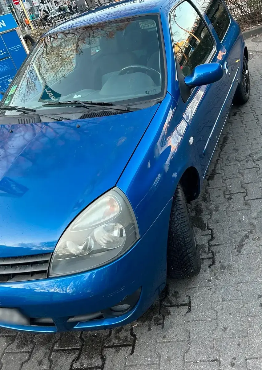 Gebraucht Renault Clio 58 PS (42 kW) 2007 Blau Kleinwagen