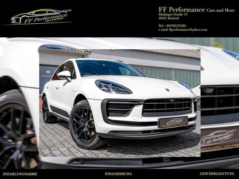 Weiß Gebraucht 2021 Porsche Macan SUV | 51.499 € (Superpreis) - Bild 1/4