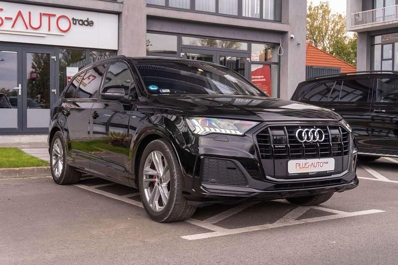 Schwarz Gebraucht 2024 Audi Q7 S-Line SUV | 65.500 € (Superpreis) - Bild 1/4