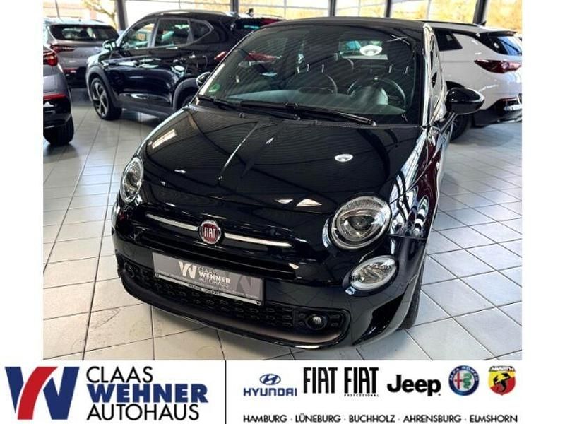 Schwarz Gebraucht 2021 Fiat 500C Cabrio | 13.990 € - Bild 1/4
