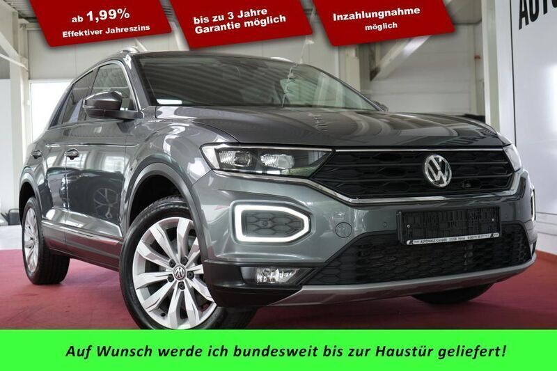 Grau Gebraucht 2018 VW T-Roc Sport SUV | 18.890 € (Fairer Preis) - Bild 1/4