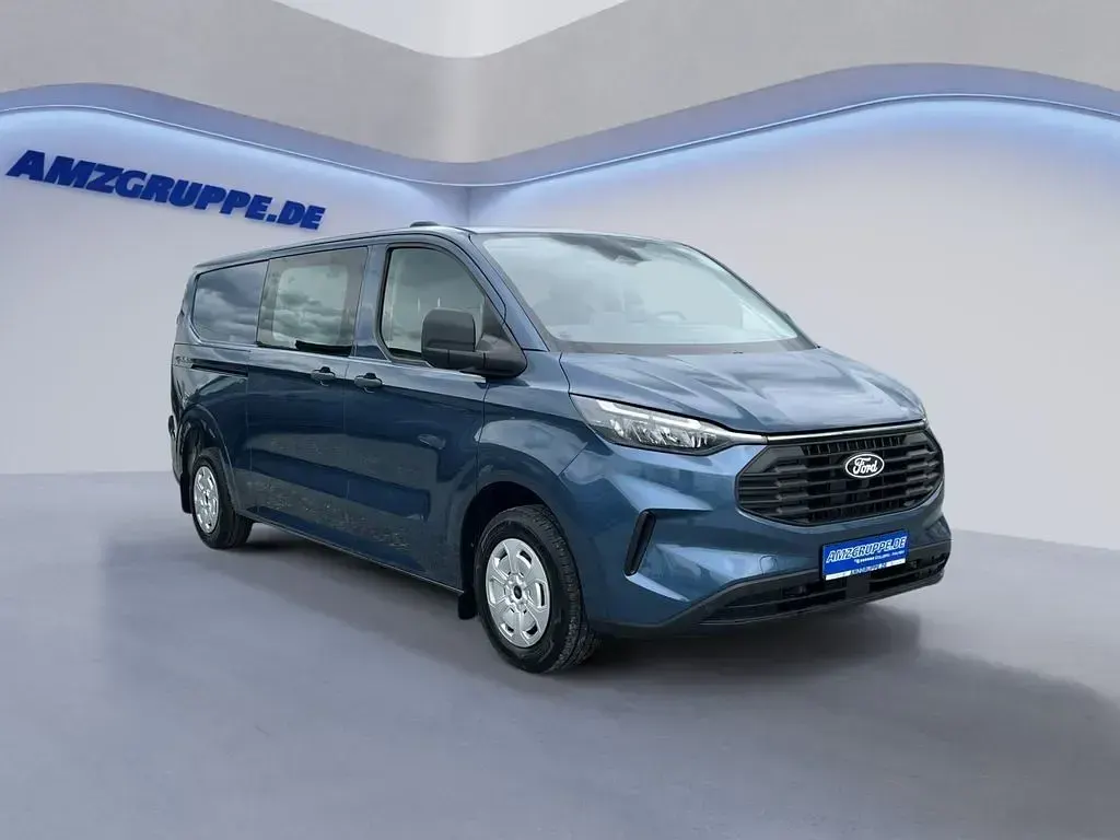 Neu Ford Transit Custom Trend 170 PS (125 kW) 2026 Chrome blue met Limousine