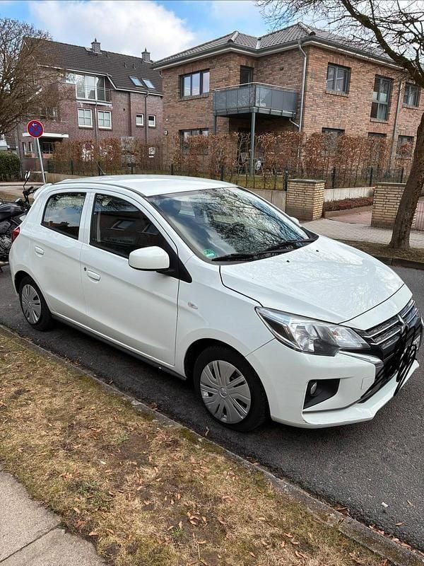 Gebraucht Mitsubishi Space Star 71 PS (52 kW) 2020 Weiß Kleinwagen