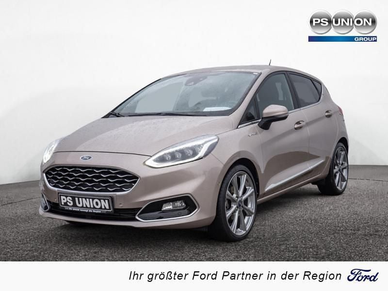 Gebraucht Ford Fiesta Vignale 101 PS (74 kW) 2019 Frostweiß Kleinwagen