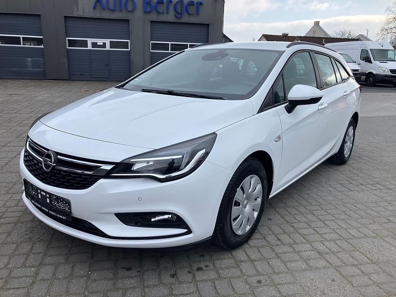 Gebraucht Opel Astra Edition 110 PS (80 kW) 2018 Weiß Kombi
