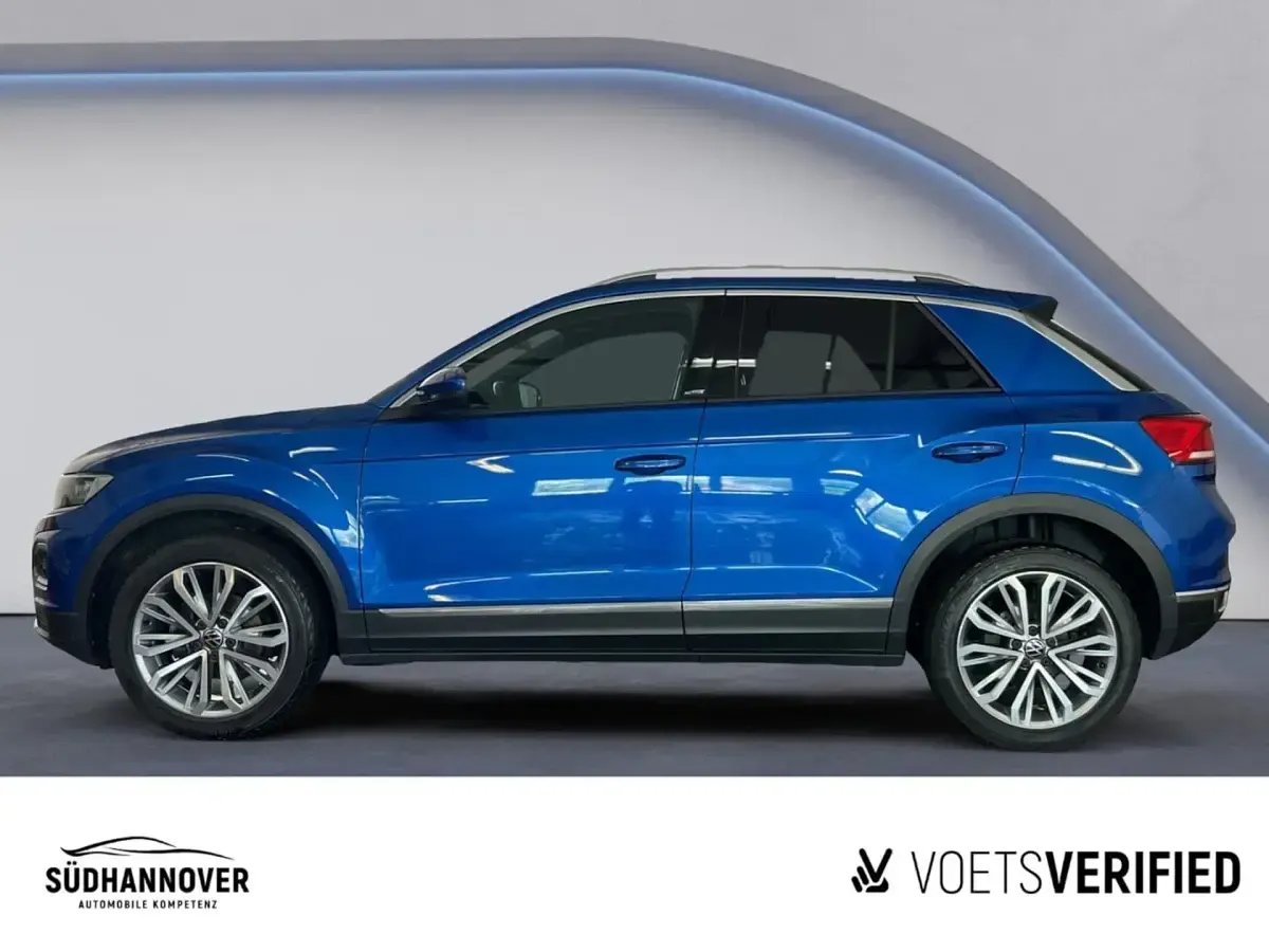 Gebraucht VW T-Roc Active 150 PS (110 kW) 2021 Blau SUV