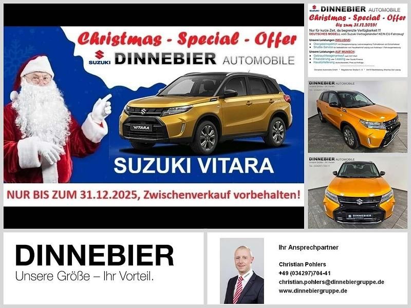 Solar yellow pearl metallic / Neu 2025 Suzuki Vitara Comfort SUV | 24.290 € (Guter Preis) - Bild 1/2