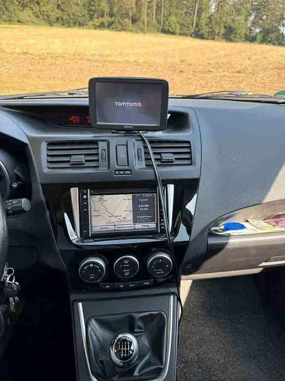 Gebraucht Mazda 5 Prime-Line 150 PS (110 kW) 2013 Grau Van / Kleinbus