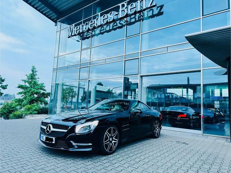 Gebraucht Mercedes SL500 AMG 435 PS (319 kW) 2014 Schwarz Cabrio