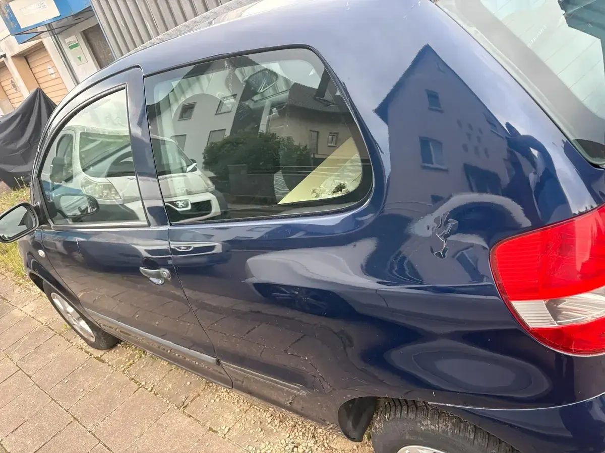 Gebraucht VW Fox 58 PS (42 kW) 2006 Blau Kleinwagen