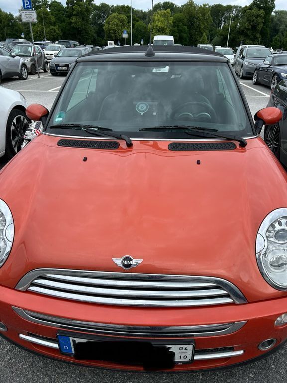 Orange Gebraucht 2005 Mini Cooper Cabriolet Cabrio | 6.800 € (Teuer) - Bild 1/4