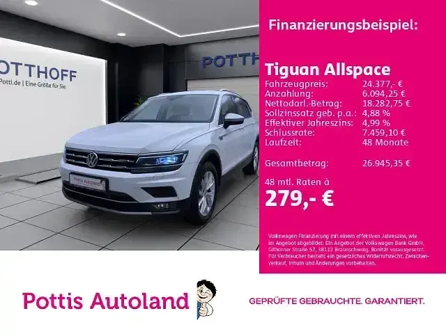 Gebraucht VW Tiguan Allspace Highline 150 PS (110 kW) 2021 SUV