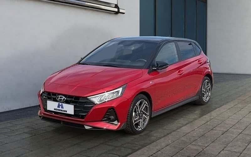 Rot Gebraucht 2024 Hyundai i20 N Line Limousine | 24.444 € (Teuer) - Bild 1/4