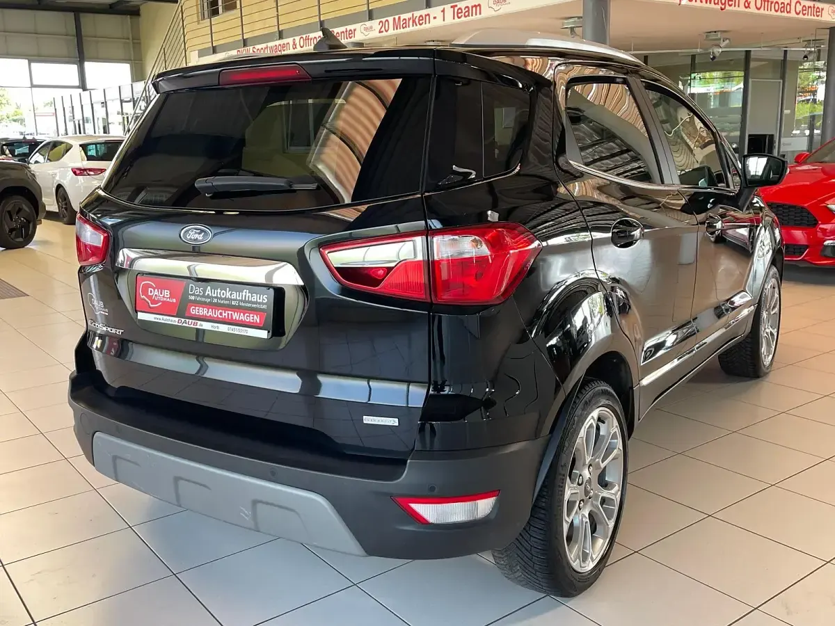 Gebraucht Ford Ecosport Titanium X 125 PS (91 kW) 2019 Iridiumschwarz metallic SUV