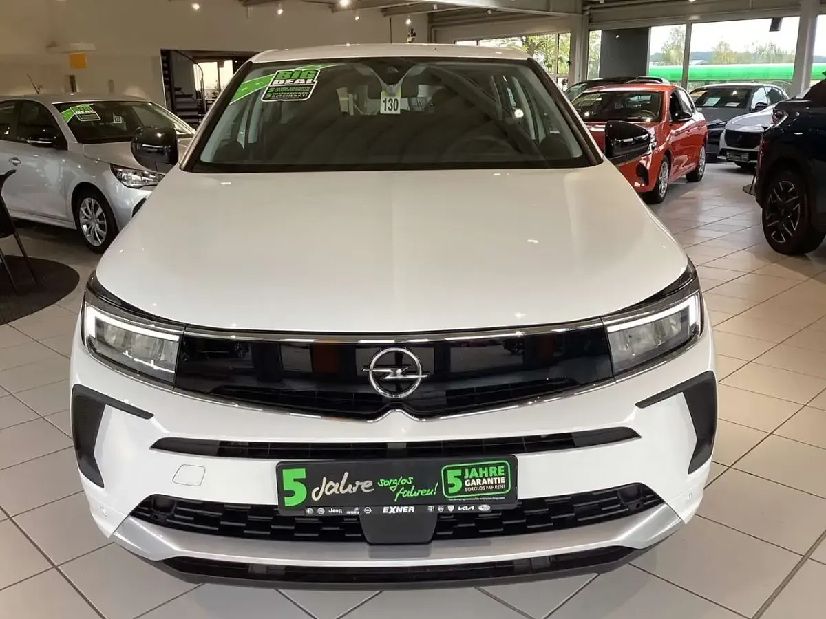 Gebraucht Opel Grandland X Enjoy 131 PS (96 kW) 2024 Banquise weiß SUV