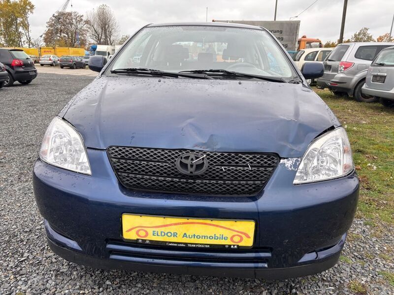 Blau Gebraucht 2002 Toyota Corolla Kleinwagen | 1.200 € (Superpreis) - Bild 1/4