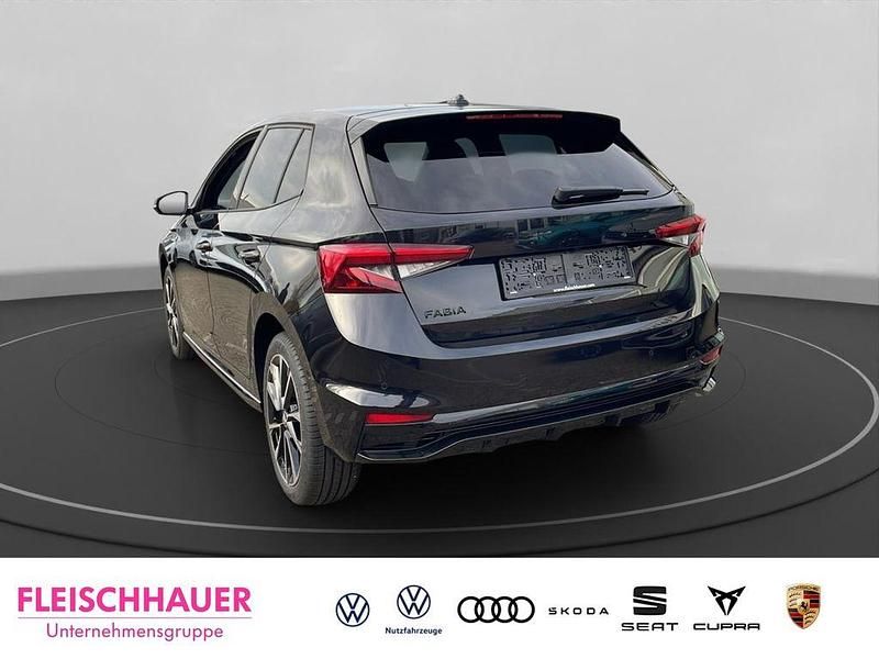 Neu Skoda Fabia Essence 150 PS (110 kW) 2025 Schwarz Limousine