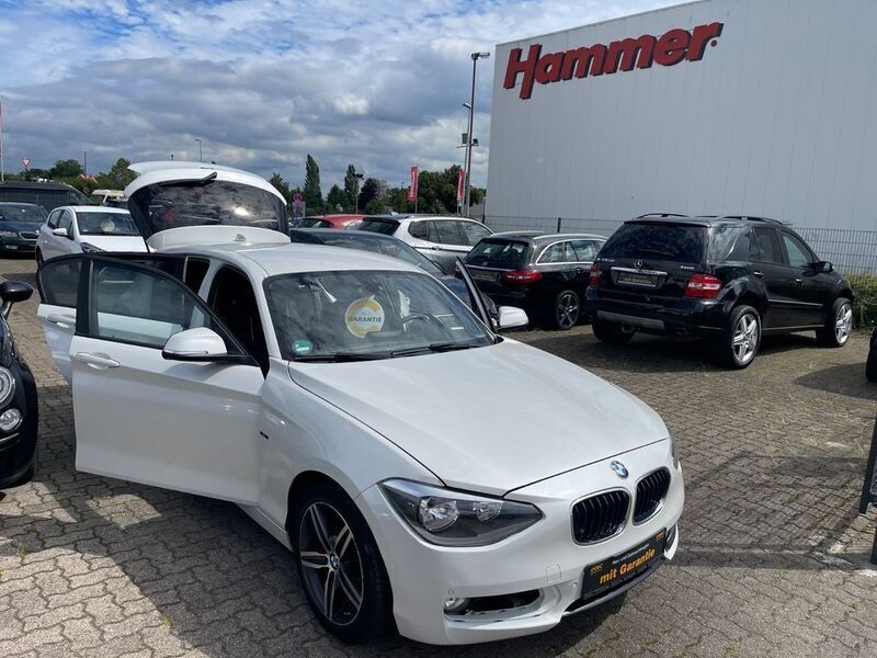 Weiß Gebraucht 2014 BMW 116 Advantage Kleinwagen | 8.599 € (Fairer Preis) - Bild 1/4