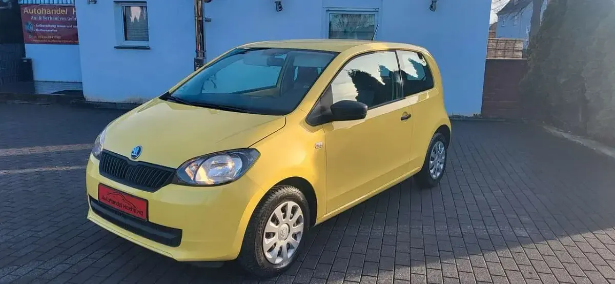 Gebraucht Skoda Citigo Active 60 PS (44 kW) 2014 Gelb Kleinwagen