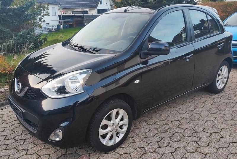 Schwarz Gebraucht 2017 Nissan Micra Limousine | 4.300 € (Fairer Preis) - Bild 1/4