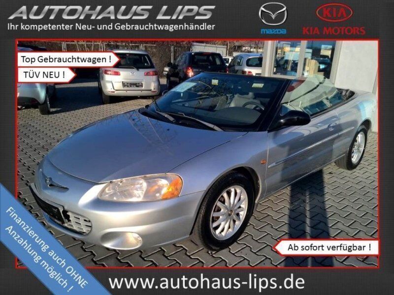 Bright silver metallic Gebraucht 2002 Chrysler Sebring Cabriolet Cabrio | 4.990 € (Fairer Preis) - Bild 1/4
