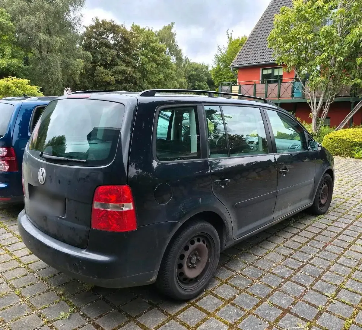 Gebraucht VW Touran 2004 Schwarz Van / Kleinbus