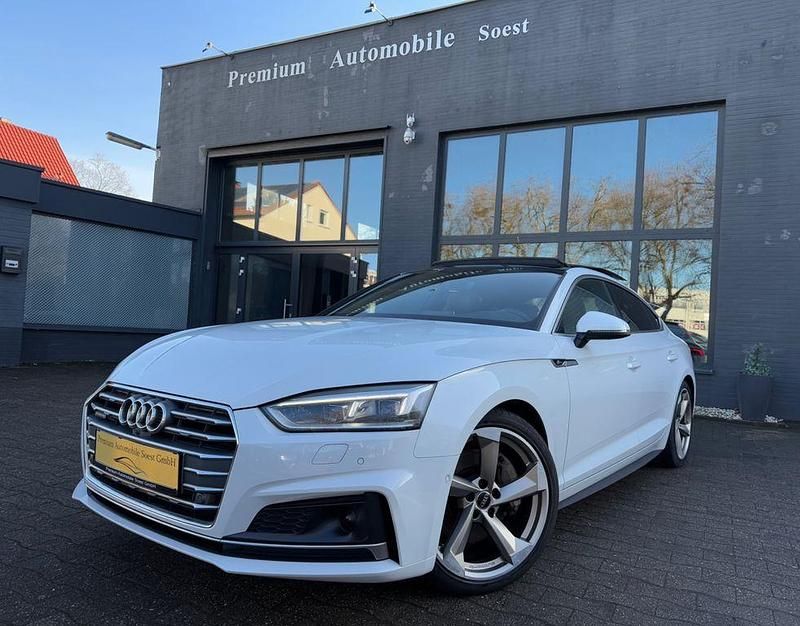 Gebraucht Audi A5 Sportback S-Line 252 PS (185 kW) 2018 Weiß Kleinwagen