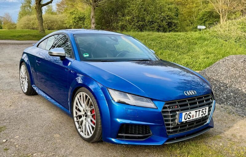 Blau Gebraucht 2015 Audi TTS Design Coupé | 27.999 € (Fairer Preis) - Bild 1/4