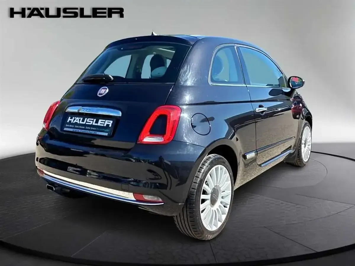 Gebraucht Fiat 500 Lounge 69 PS (50 kW) 2016 Schwarz Kleinwagen