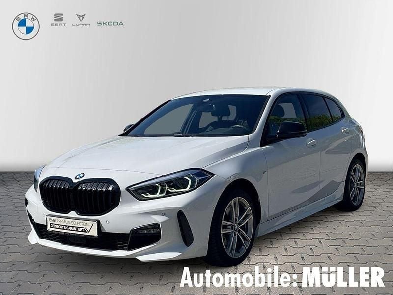 Weiß Gebraucht 2021 BMW 118 M Sport Kleinwagen | 24.280 € (Fairer Preis) - Bild 1/4