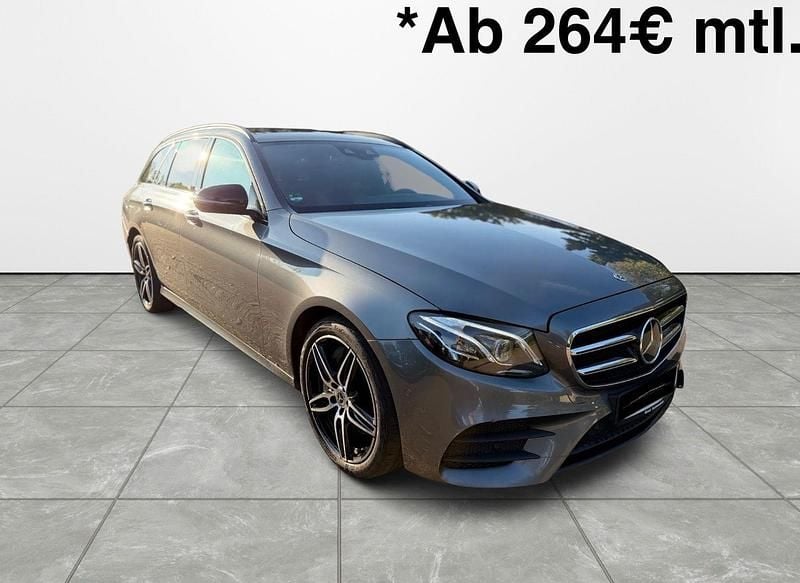 Grau Gebraucht 2019 Mercedes E450 AMG line Kombi | 27.499 € (Superpreis) - Bild 1/4