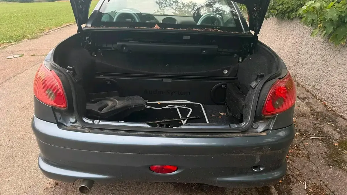 Gebraucht Peugeot 206 CC 120 PS (88 kW) 2006 Grau Cabrio